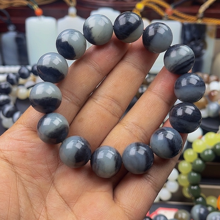 未镶嵌手串和田玉