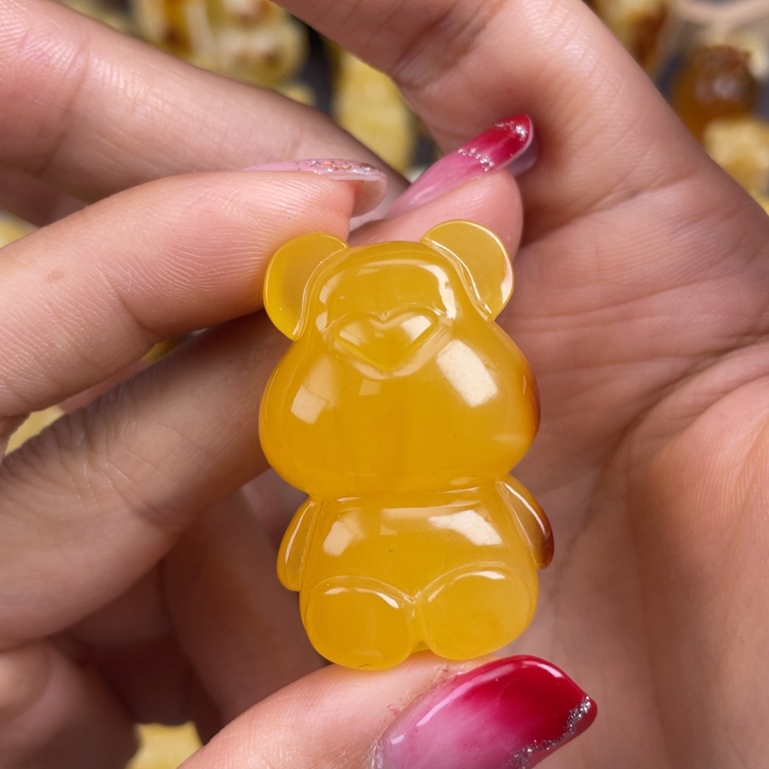 琥珀裸石未镶嵌蜜蜡