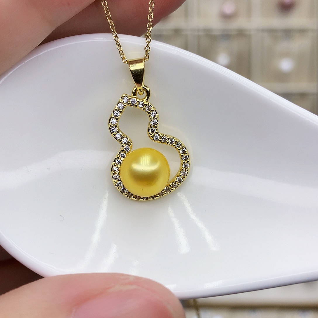 淡水珍珠颈饰合金