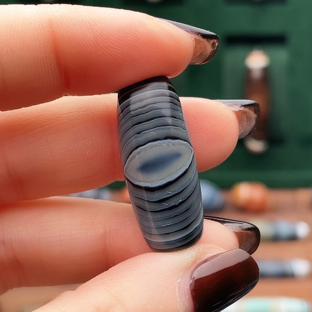 玛瑙/玉髓合金珠宝半成品