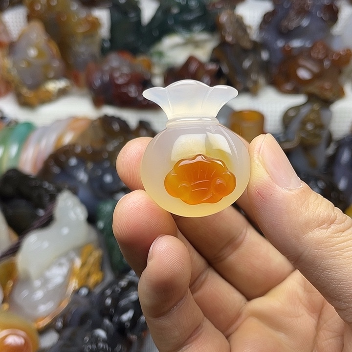 玛瑙/玉髓饰品未镶嵌