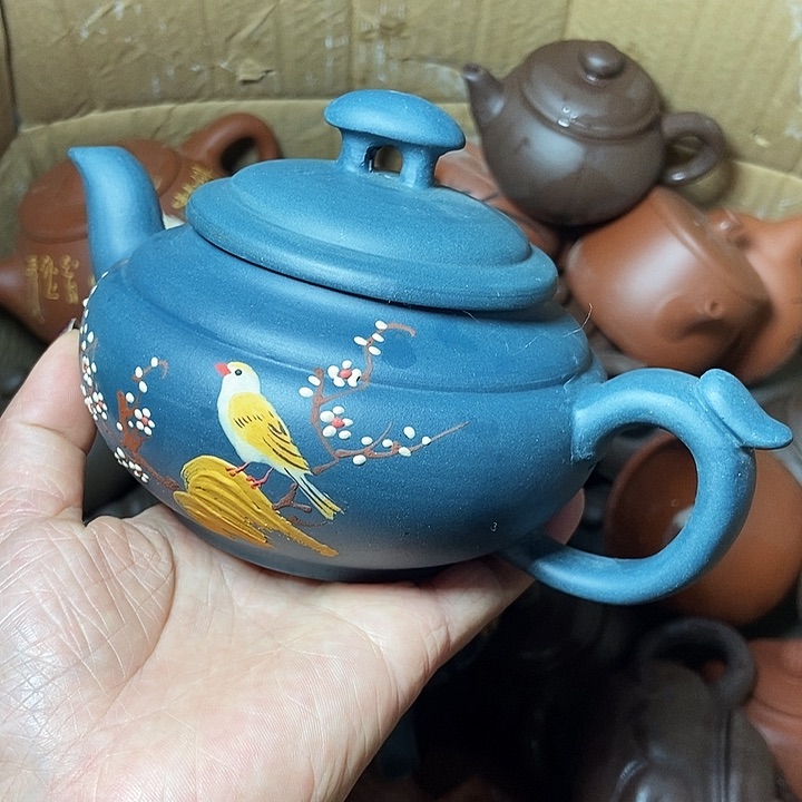 全手工制作宜兴紫砂茶壶