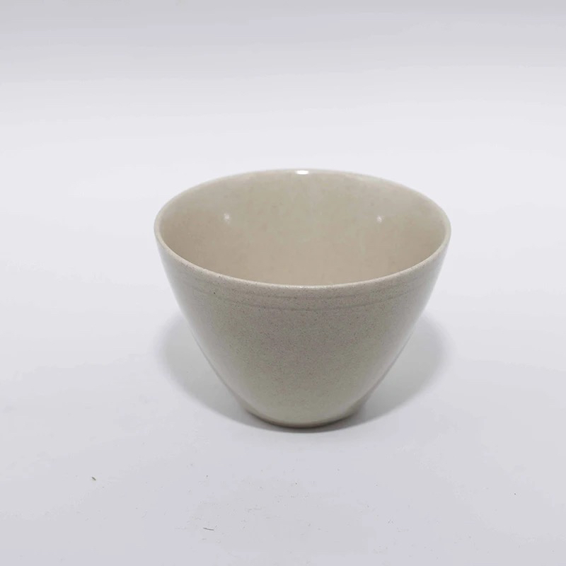 惊【孤品】艺术家雷杰 手作玄青系列 斗笠双线杯 （对杯 ） 3074