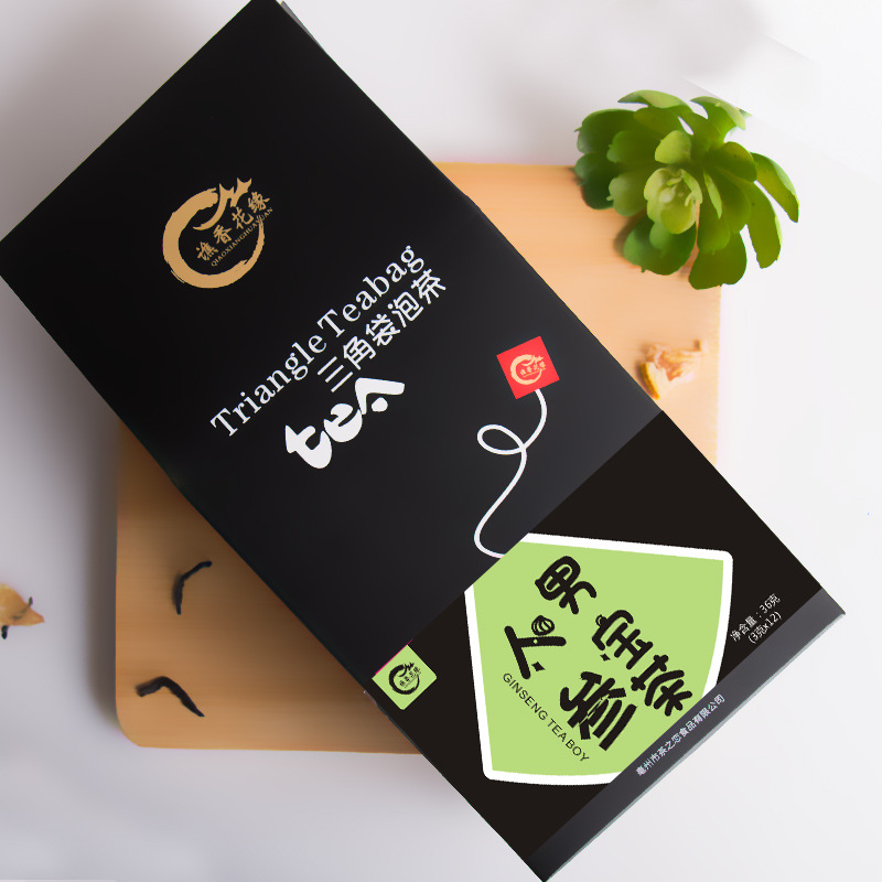 人参男宝茶桑葚干三角包花草茶黄精枸杞组合花茶男宝茶养生花茶包