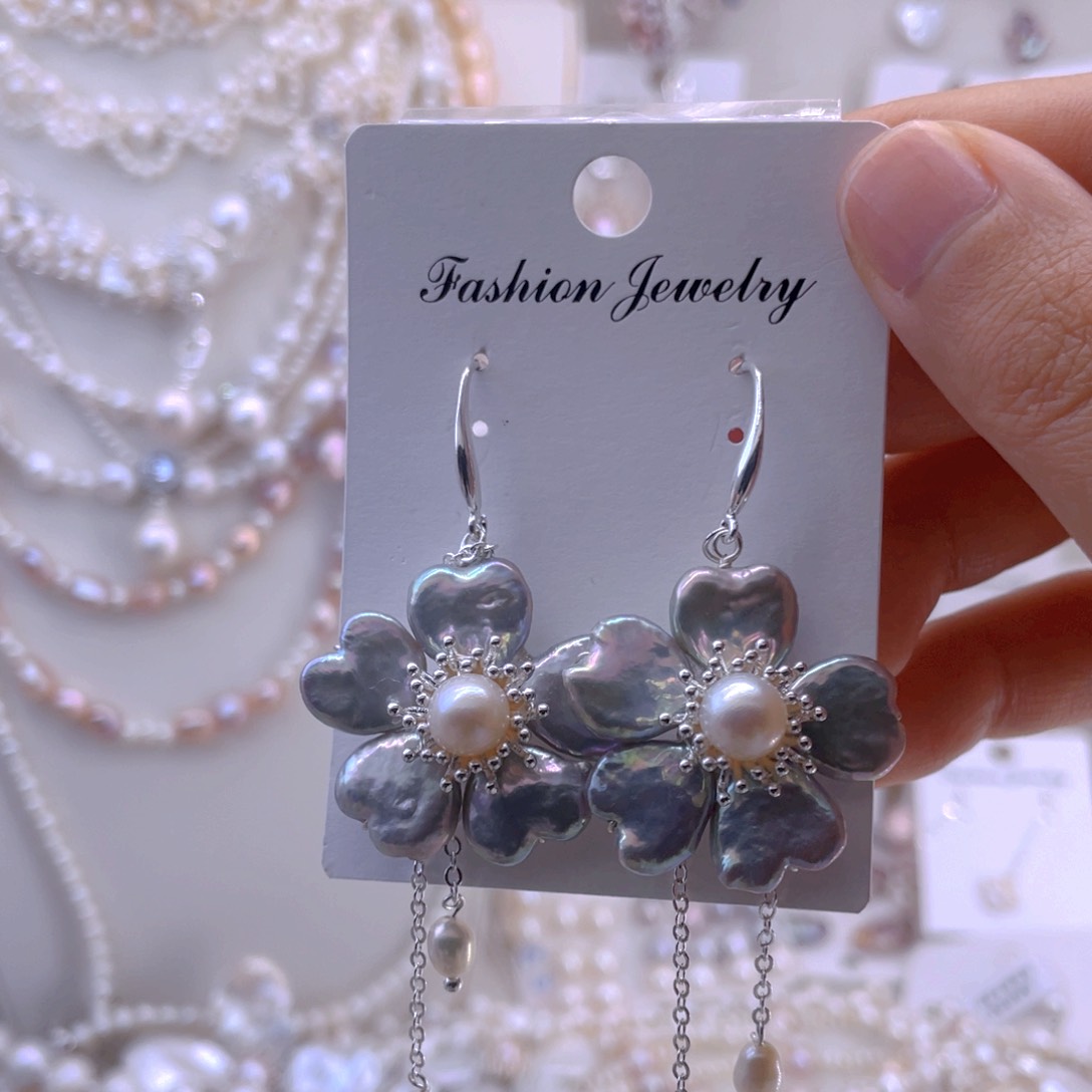 未镶嵌耳饰淡水珍珠