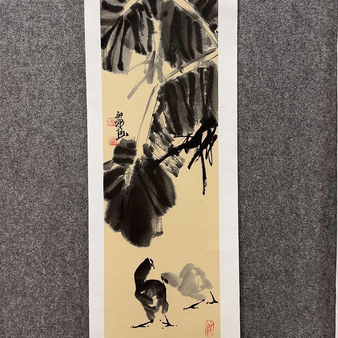 国画邢坤老师手绘作品