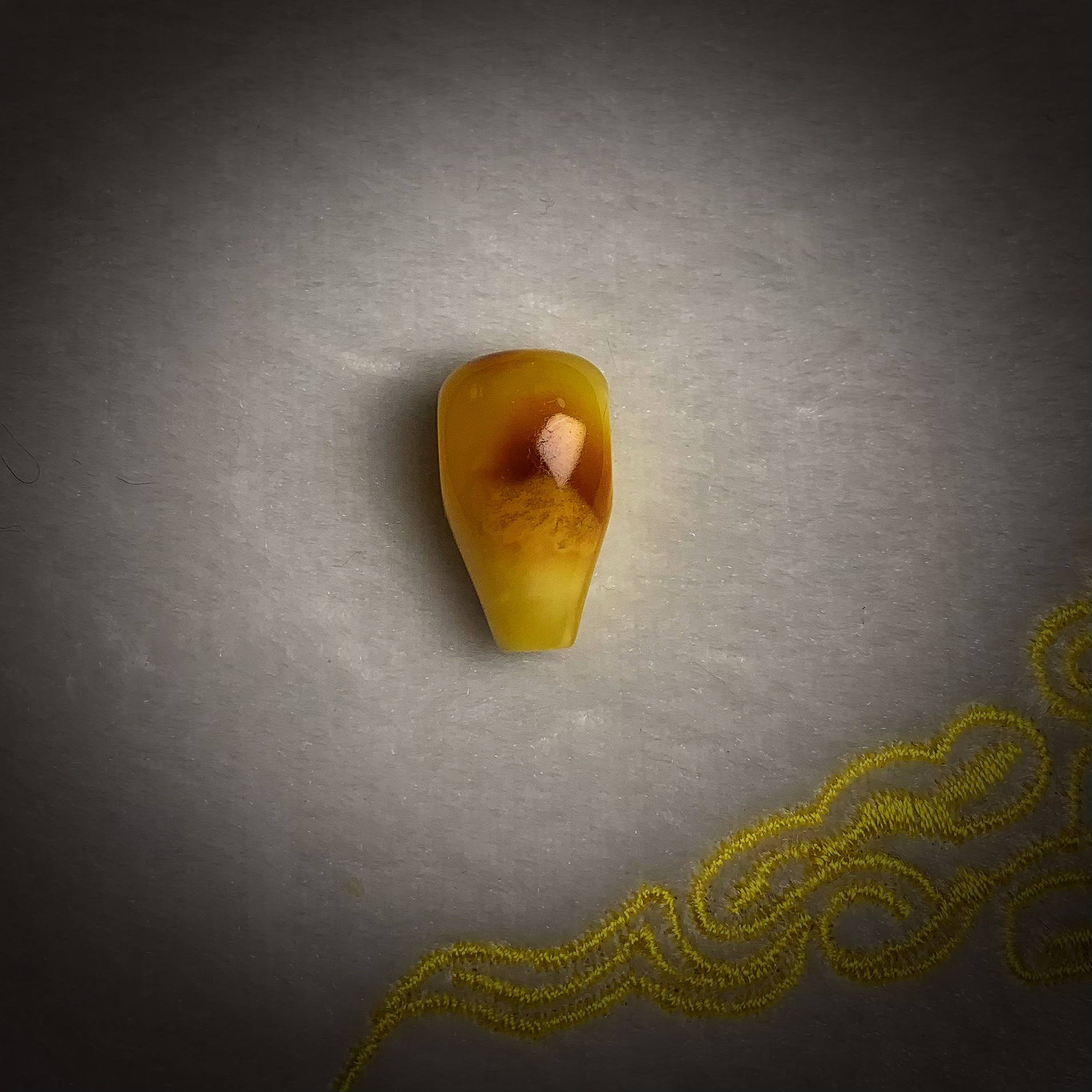 蜜蜡杨枝甘露沁色三通
