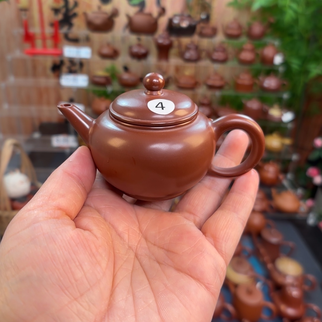 朱泥茶壶朱泥茶壶微瑕80C