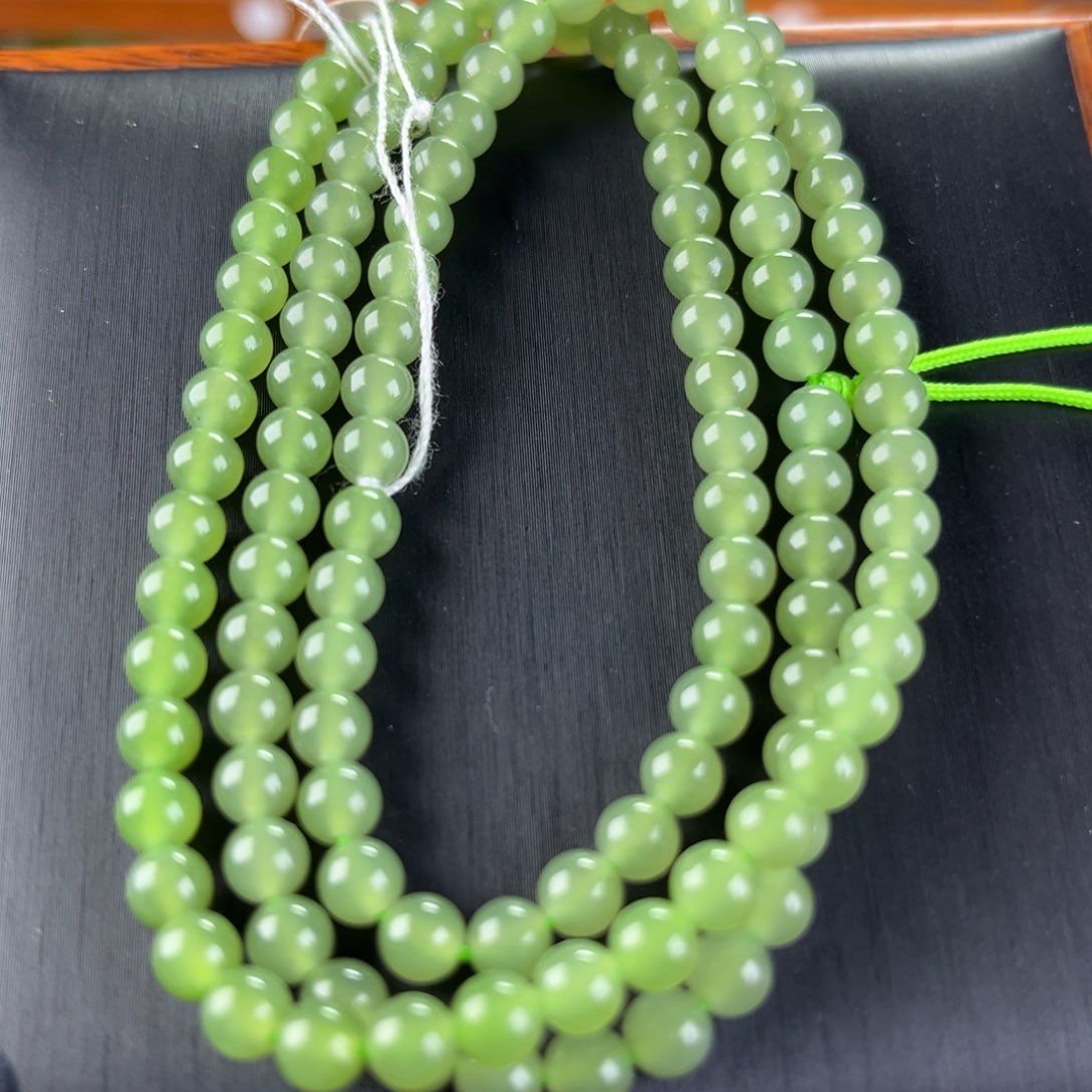 和田玉（碧玉）手串未镶嵌