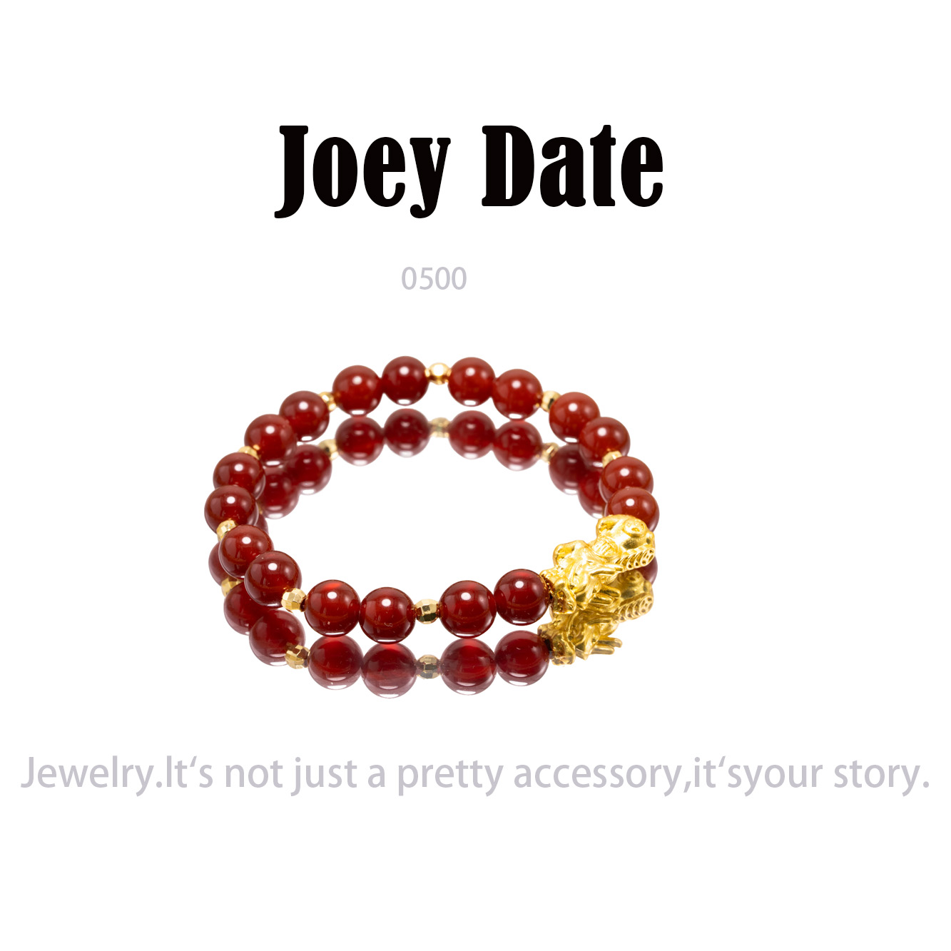 铜合金手链 时尚百搭轻奢设计师手链~0500