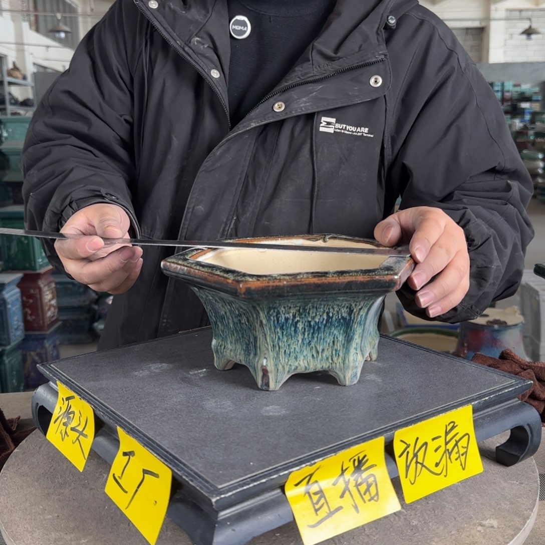 陶。一风堂石湾花盆