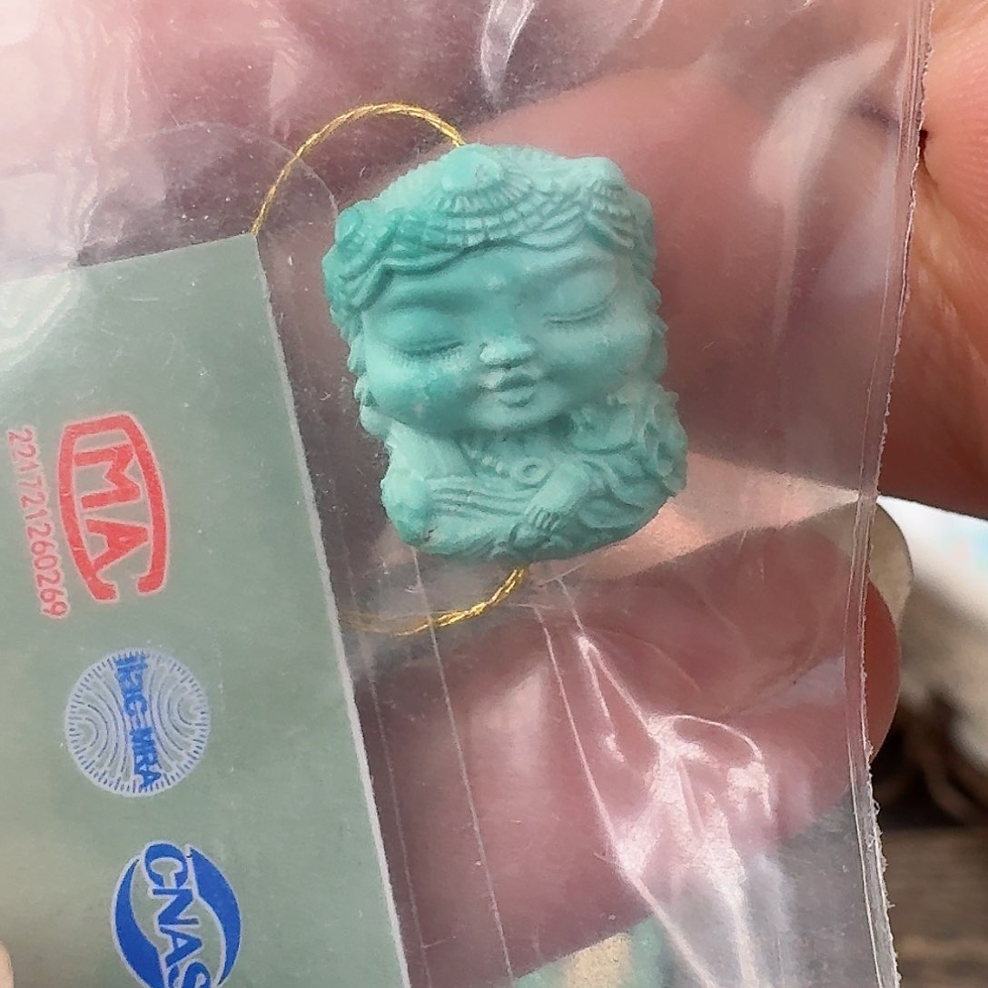 绿松石珠宝奇石未镶嵌