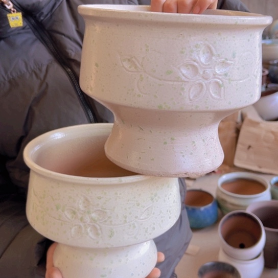 紫砂花盆高17口21————-