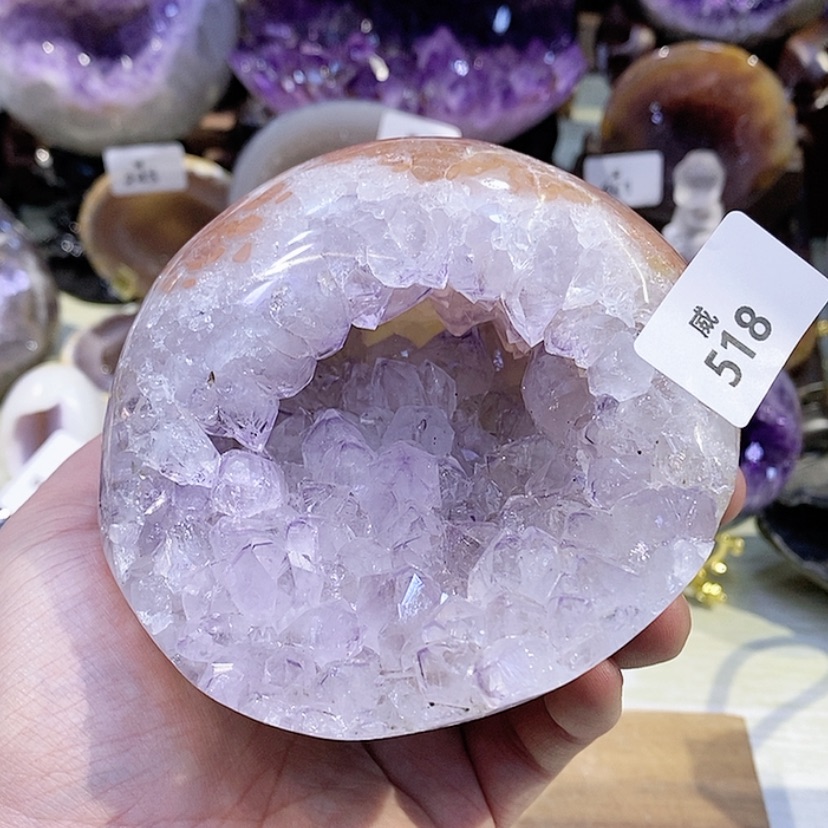 【闪购商品】水晶天然水晶摆件方解石未镶嵌