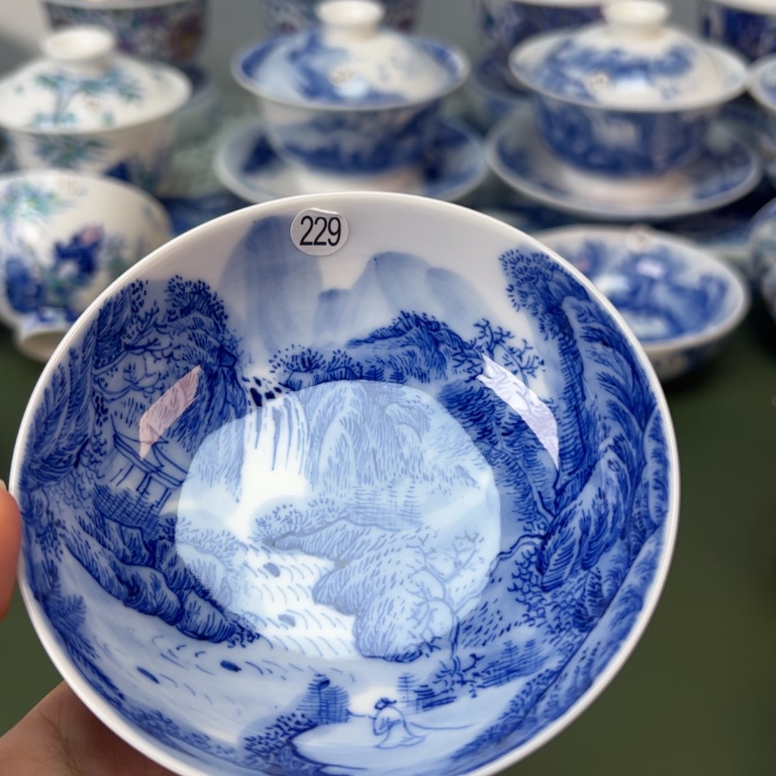 木木景德镇纯手工纯手绘茶具229