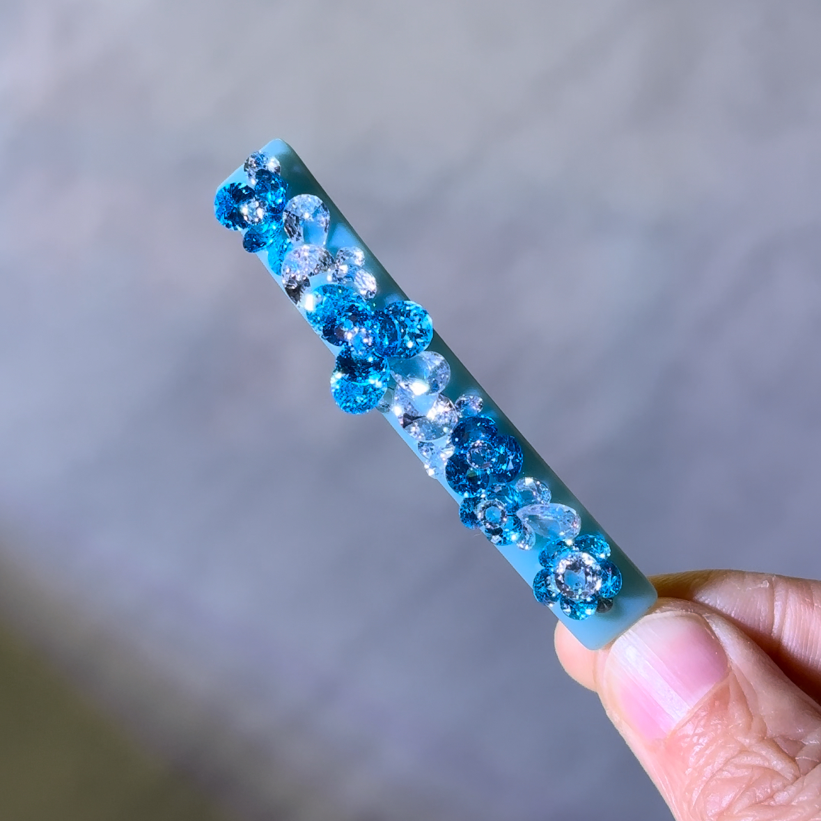花花原创 小兰花隐形夹 