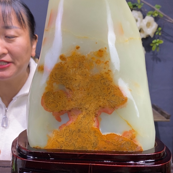 石材精品古青石摆件