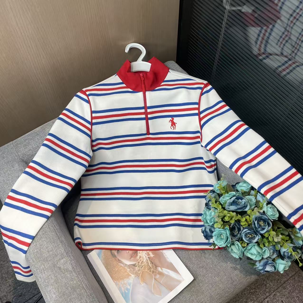 秋冬新款轻柔设计感女款长袖上衣-C60223