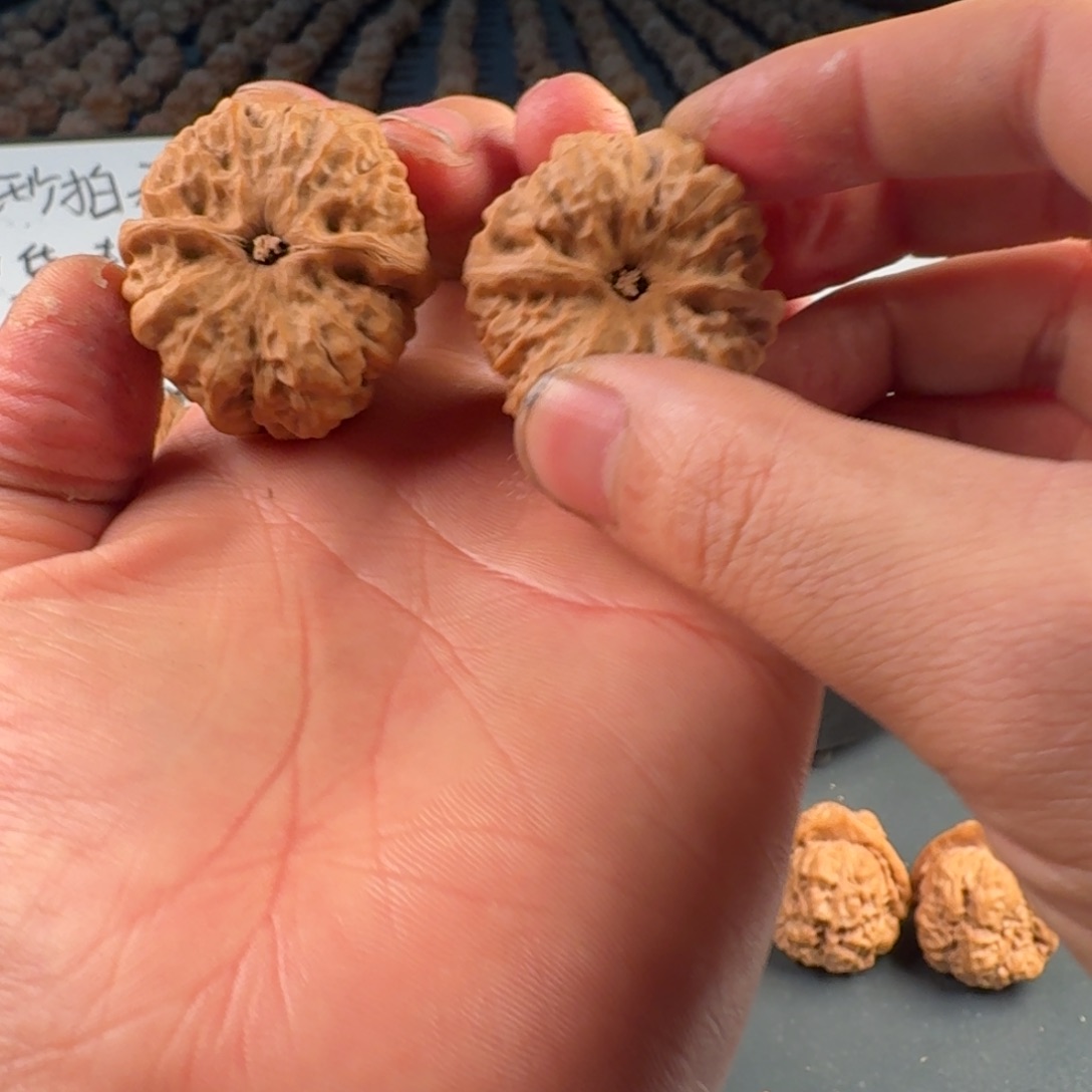 不***财文玩核桃吊坠蛤蟆的眼睛是真的好看啊我