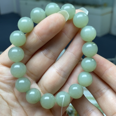 和田玉未镶嵌手链112