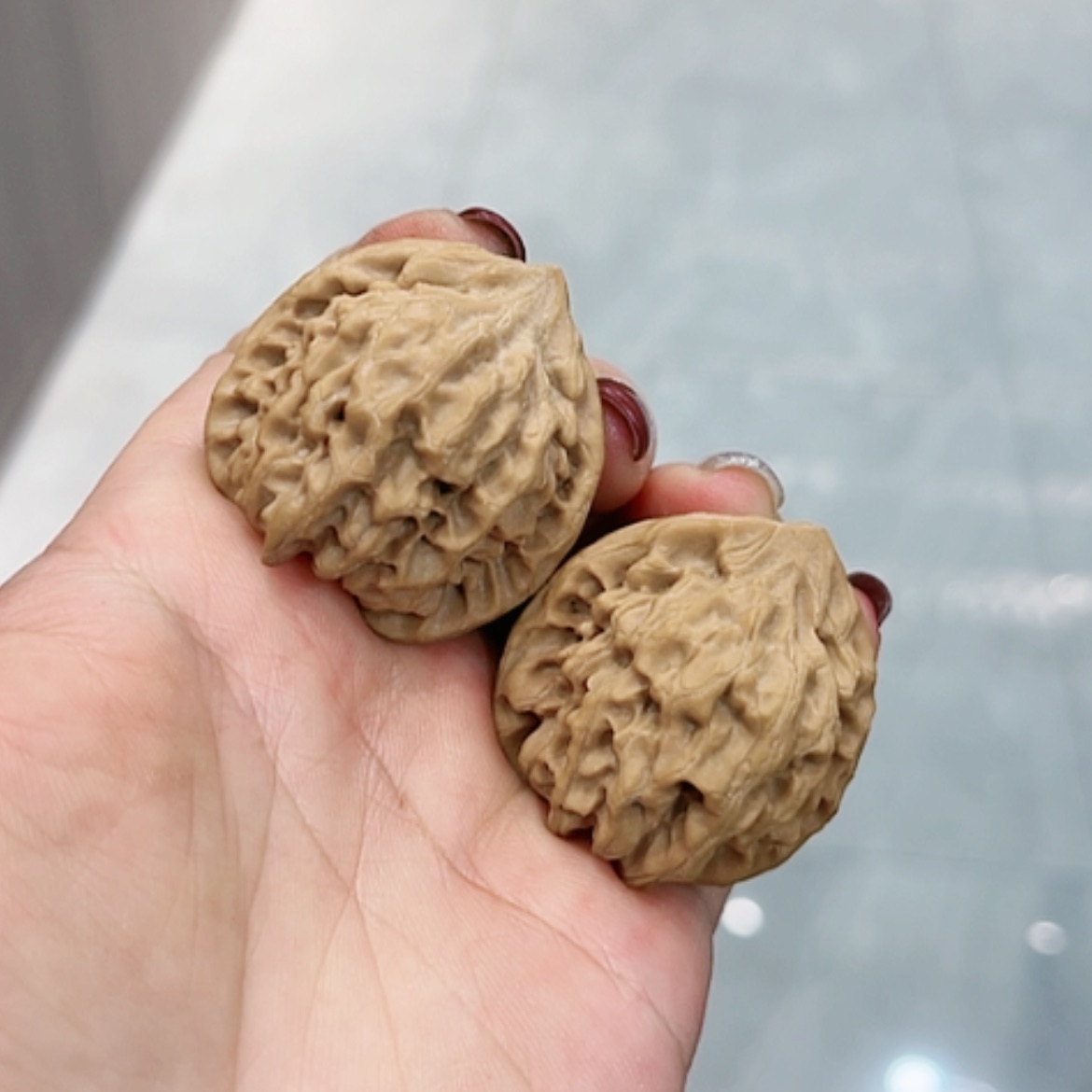 【闪购商品】文玩核桃把件龙门涧37