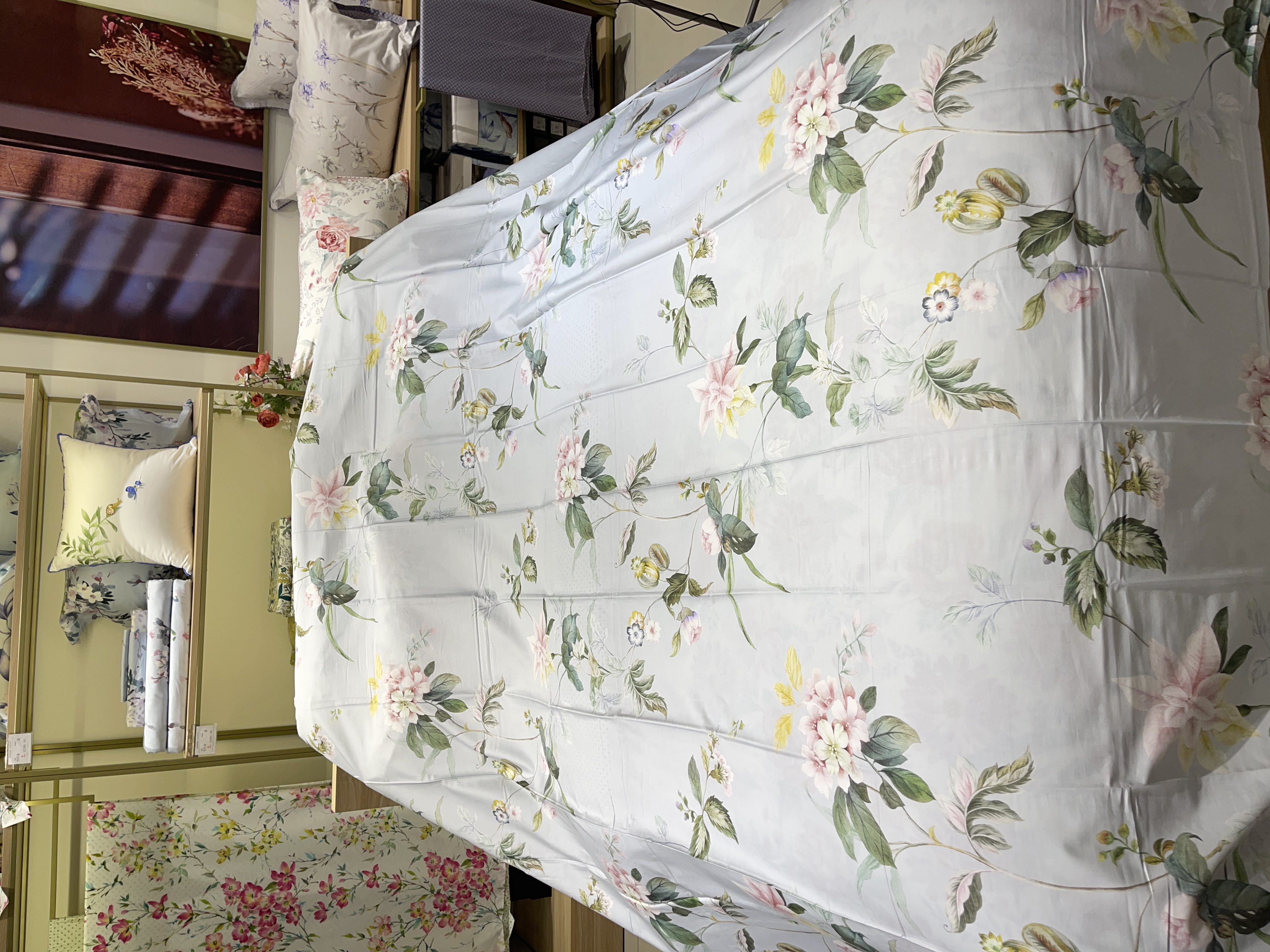 【花戒指】精选！美式全棉印花床单—茜索