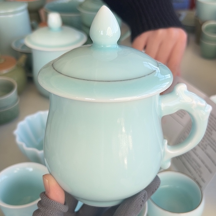 小米茶器龙泉青瓷