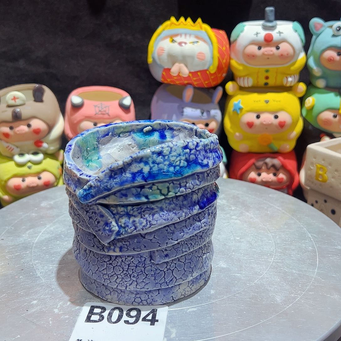 陶瓷手工多肉花盆瑕疵