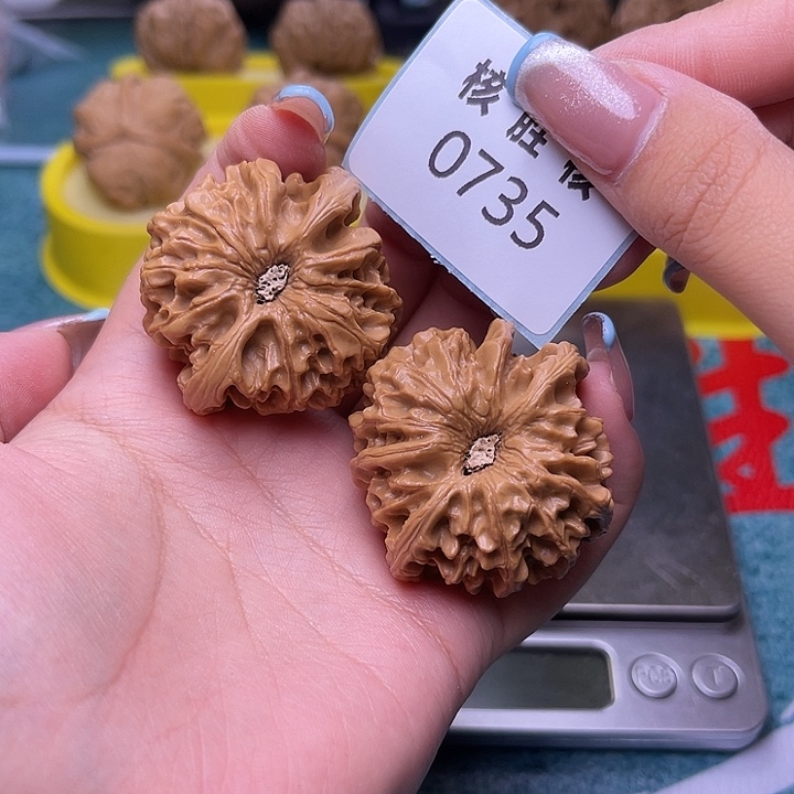 文玩核桃把件龙门涧41.0735