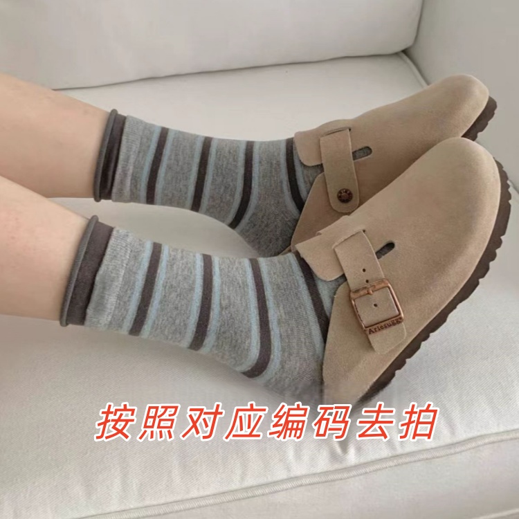 【临时链接】四季潮袜集合百搭刺绣复古女袜中筒