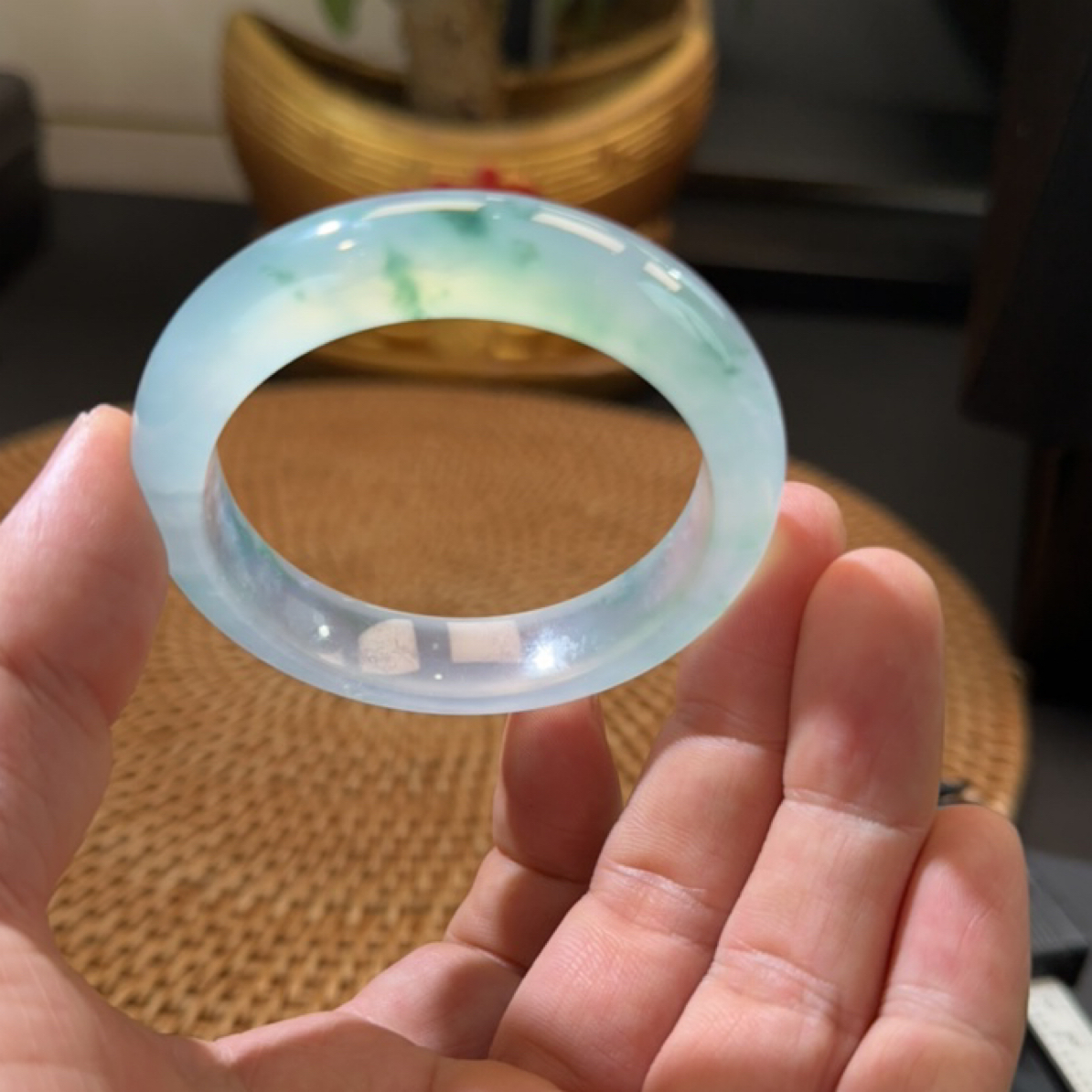缅甸翡翠A货手镯