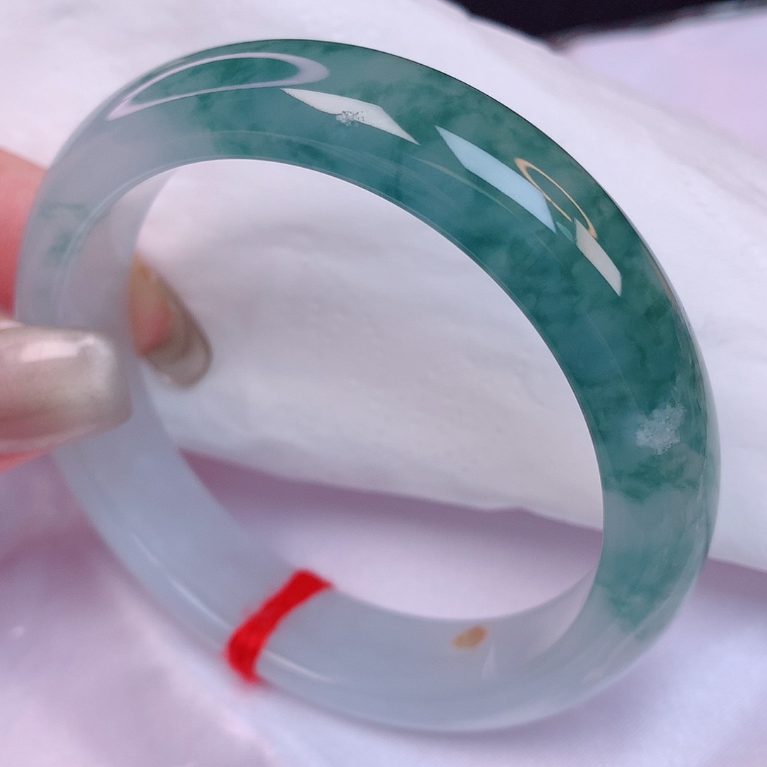 翡翠手镯未镶嵌54 翡翠手镯