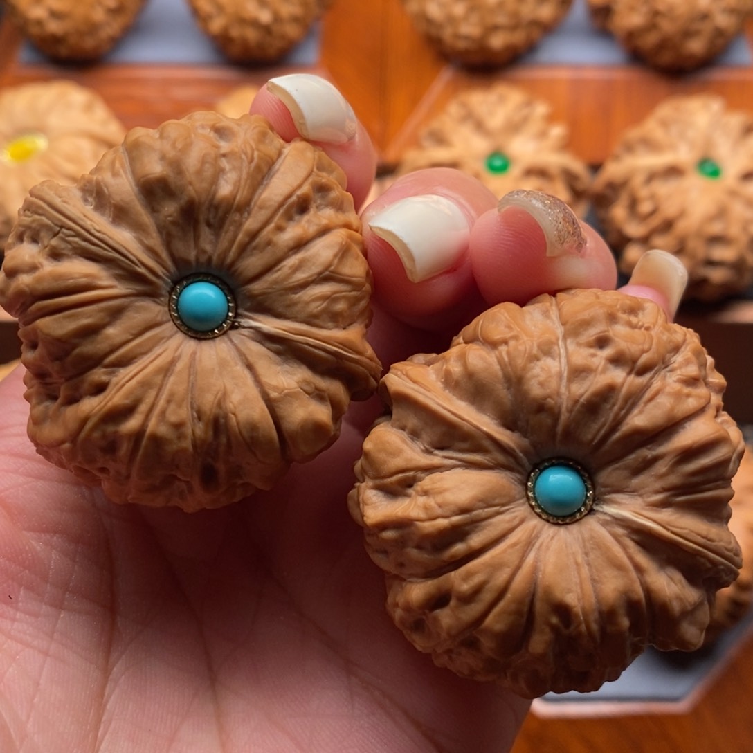 文玩核桃把件42尺寸南瓜吨