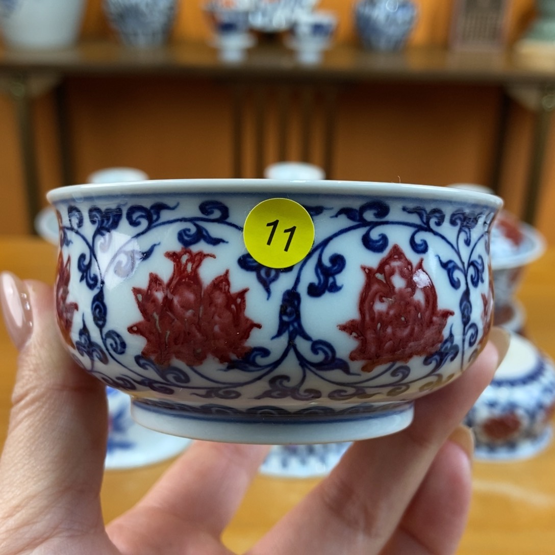 手绘现代茶具非古董