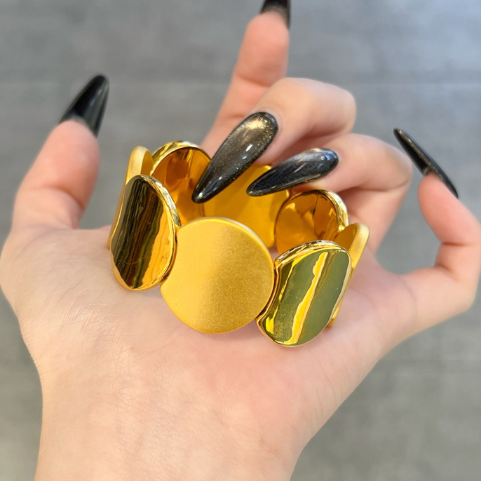 足金999弹力绳手镯