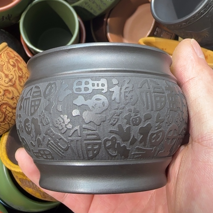 茶杯紫砂全手工制作工艺