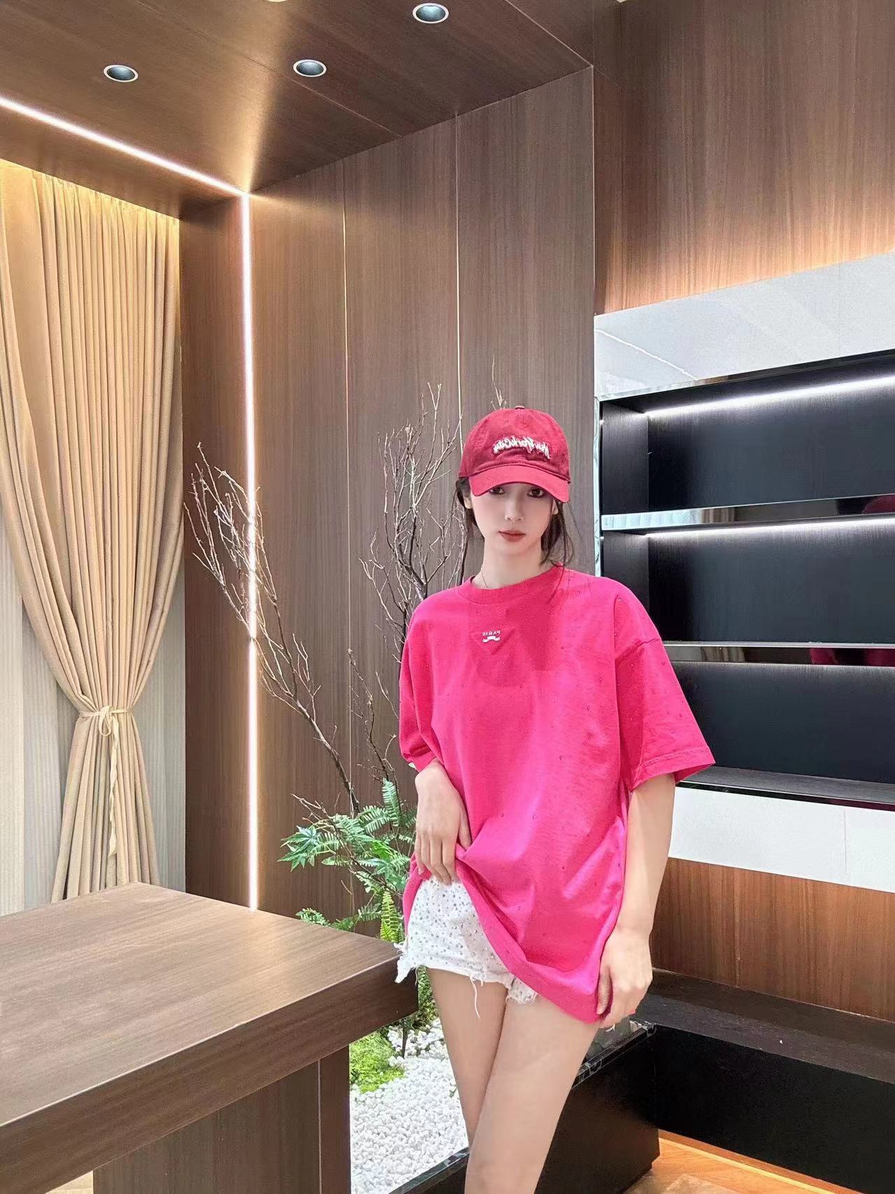 2024春夏新款满天星渐变短袖T恤D2048