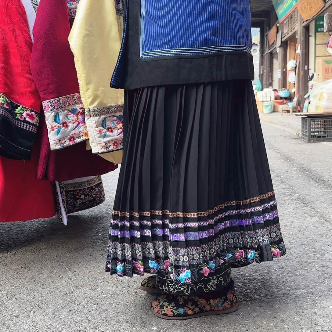 艾***粒湘西苗族刺绣大花160号