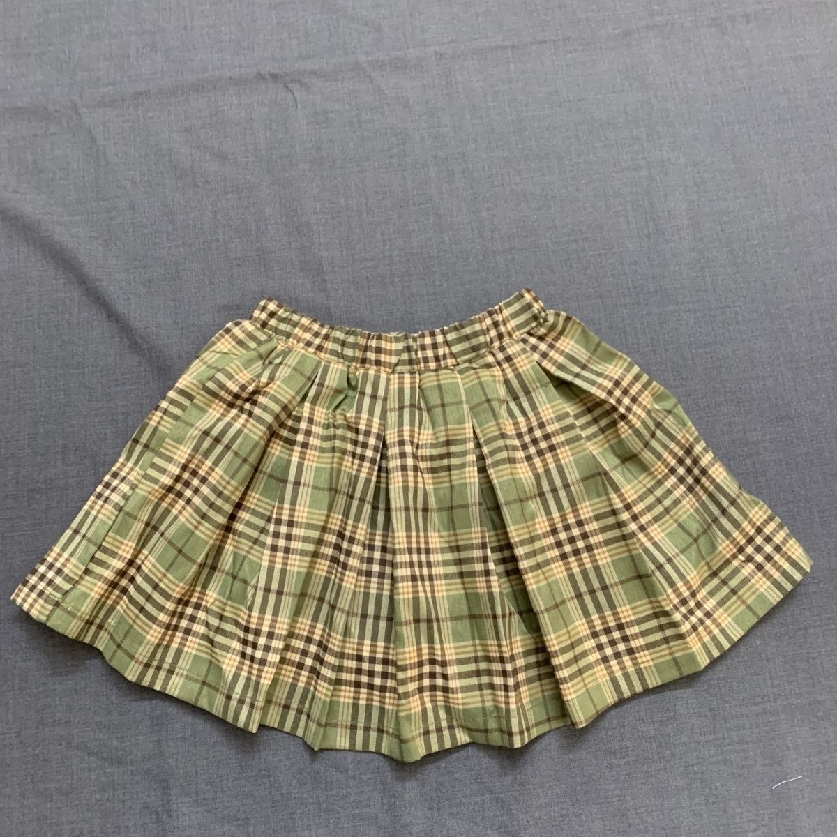 女童半身裙夏季薄款安全裤防走光儿童百褶裙半松紧女儿童校服套装