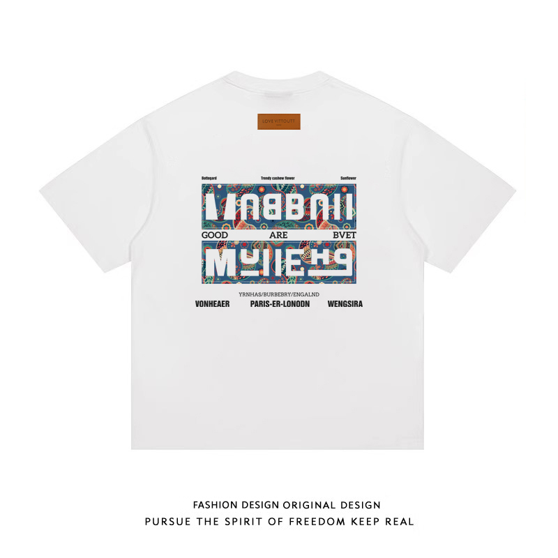 507款重磅体恤圆领圆领体恤打底衫短袖t恤宽松男女半袖上衣夏季潮