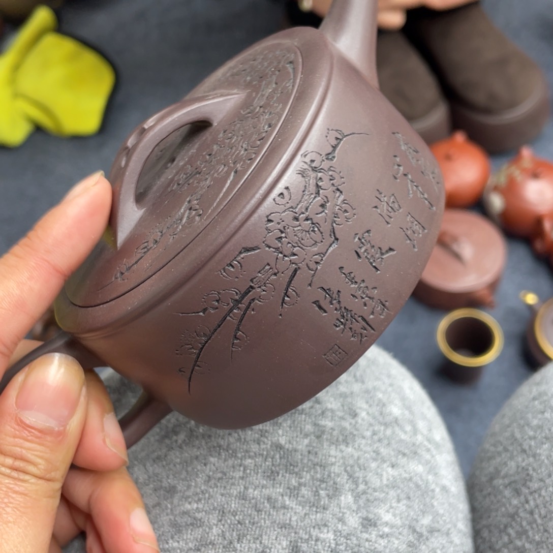 紫砂茶壶宜兴紫砂壶泡茶原矿