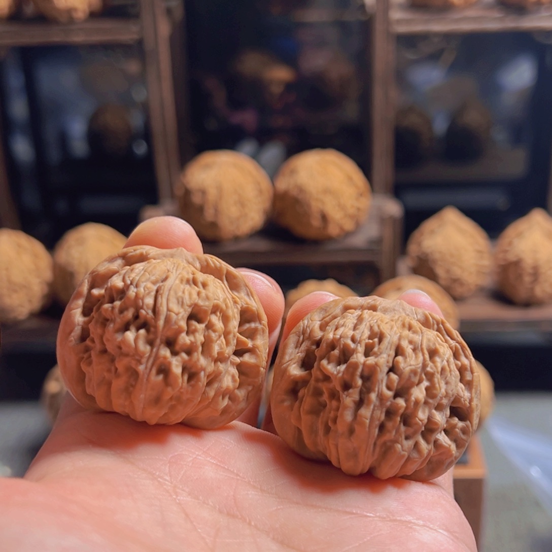 文玩核桃把件子*40汉高