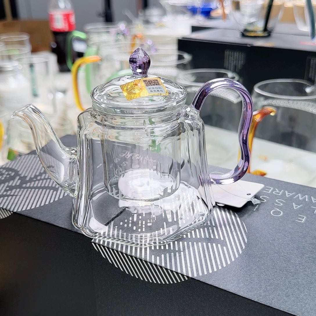 禾器浅紫色锦瑞壶内胆款