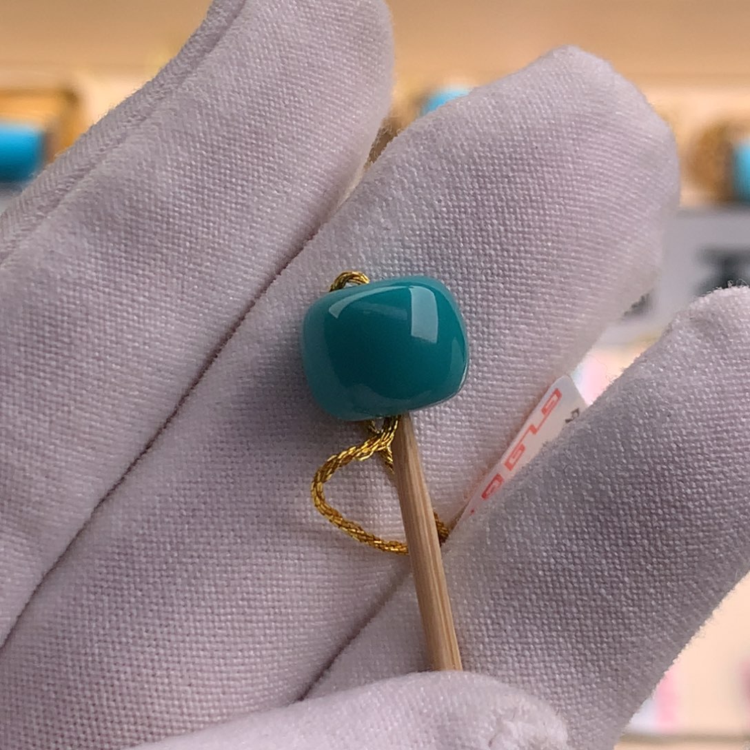 绿松石珠宝奇石未镶嵌德****好10