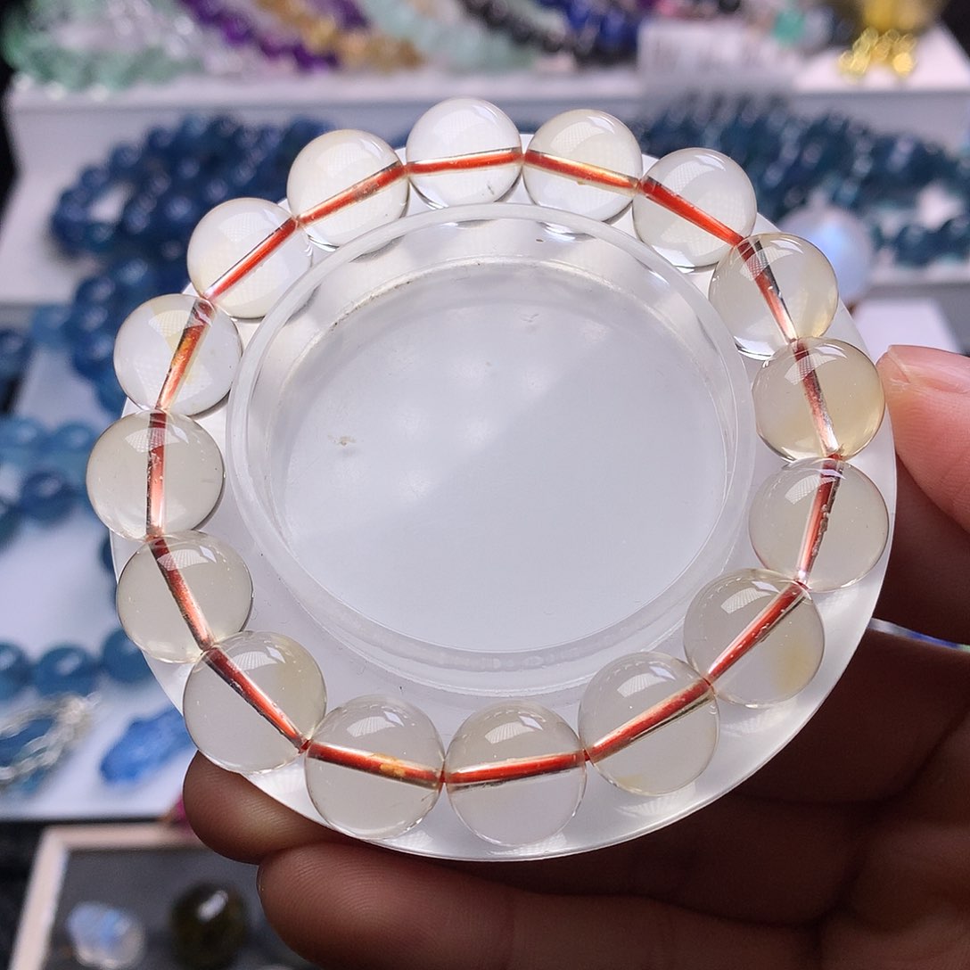 水晶手链未镶嵌多样性