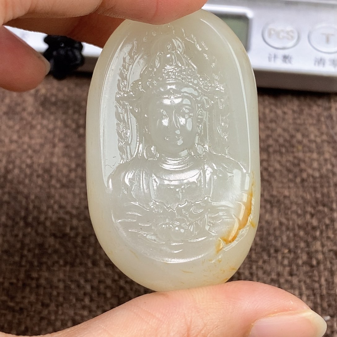 和田玉挂件未镶嵌