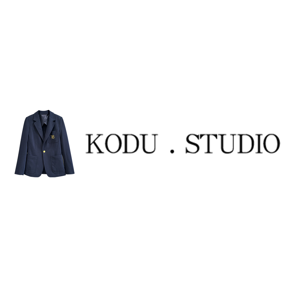 I【刻度KODU】01-JA7470秋季英伦风经典一粒扣刺绣休闲西服外套