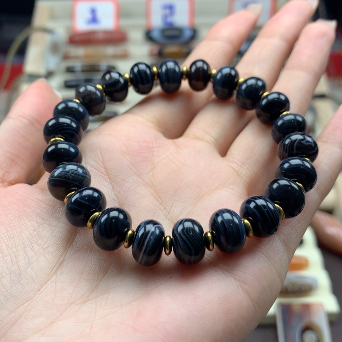 玛瑙/玉髓手链未镶嵌