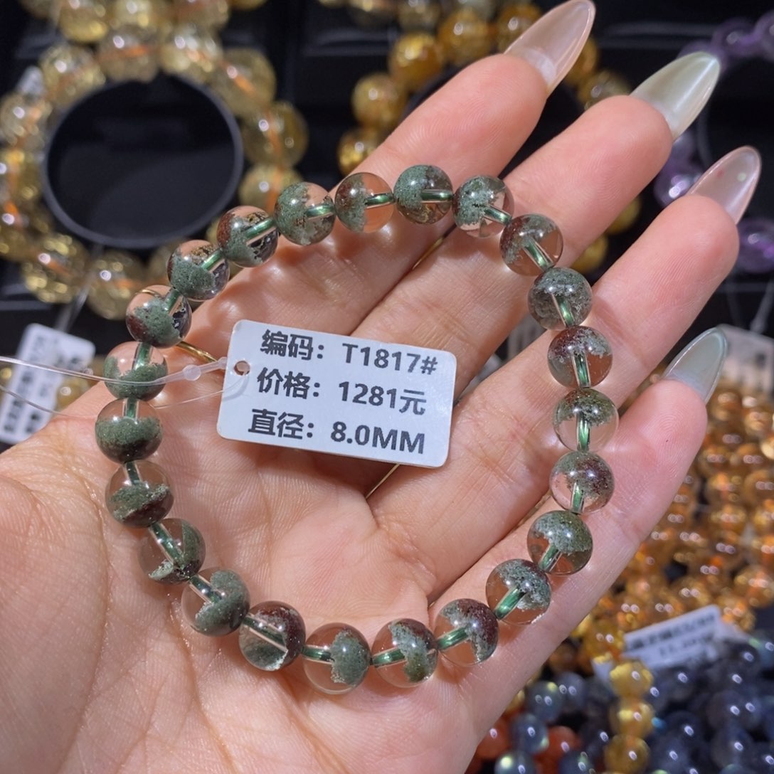 水晶手链未镶嵌風*央T1817#8mm