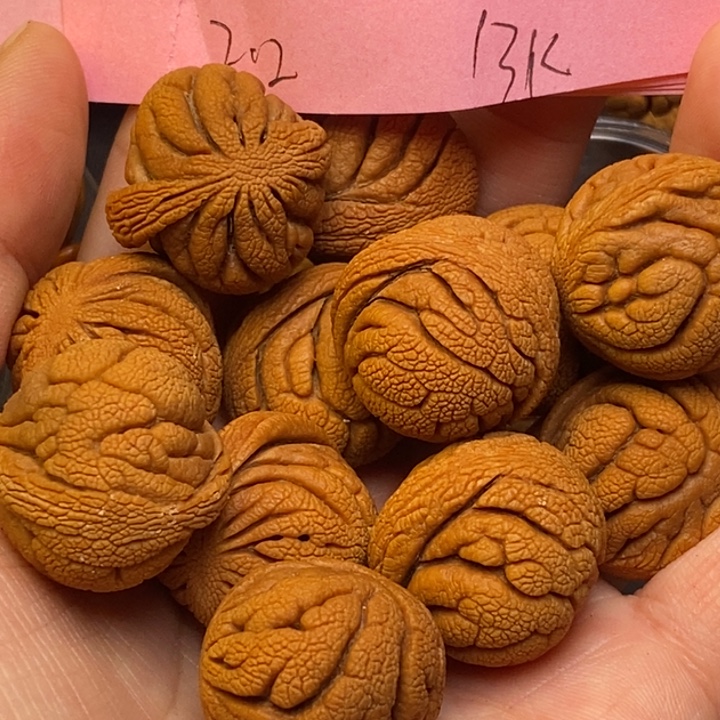 桃核吊坠秦岭龙纹桃核22